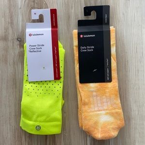 ❤️ Lululemon Socks Bundle NWT